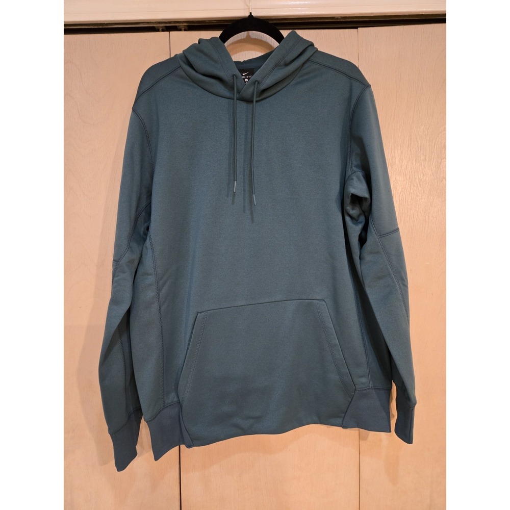 Nike Dri-FIT Hoodie Mens Medium Dark Teal Green Pullover Performance NWOT